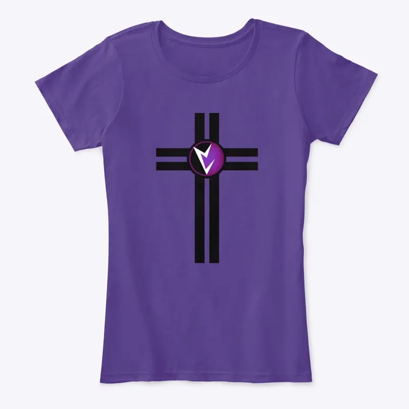 Women's Vril Cross Design + Purple